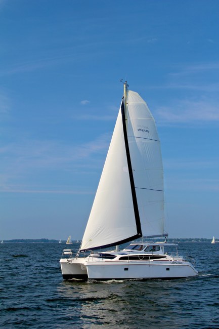 New Sail Catamaran for Sale 2014 Legacy 35 Boat Highlights